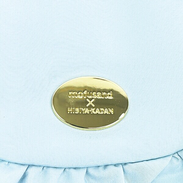 モフサンド × 日比谷花壇 フリルミニポーチ Bloom mofusand