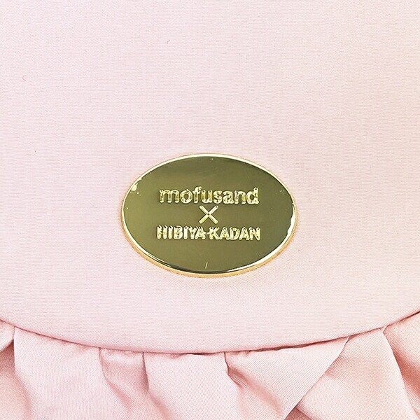 モフサンド × 日比谷花壇 フリルミニポーチ さくら mofusand