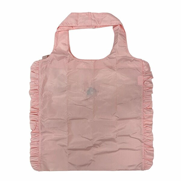モフサンド × 日比谷花壇 エコバッグ Frilly ピンク mofusand