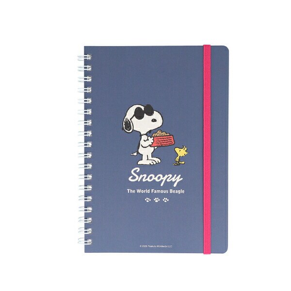 スヌーピー ジョー・クール ＷリングノートＢ6 NLC 日本製 文具 日本製 SNOOPY