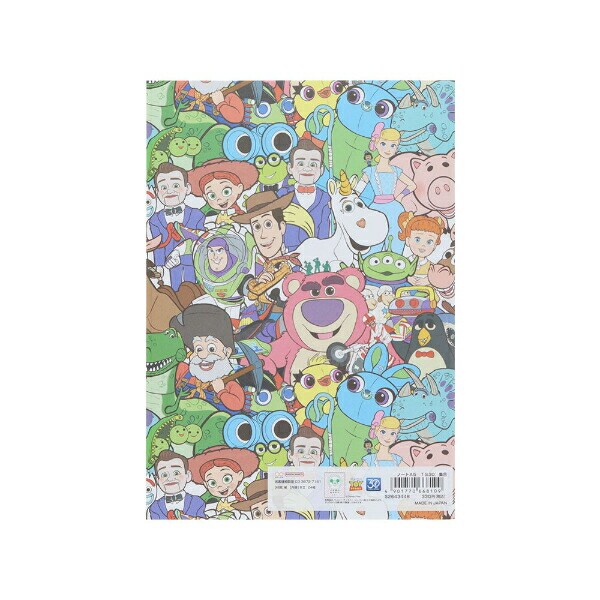 ディズニー トイストーリー 30th ノートA5 集合 文具 日本製 Disney