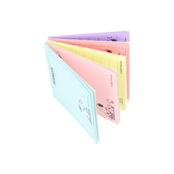 スヌーピー 付箋メモ5Ｃ NLC 文具 日本製 SNOOPY