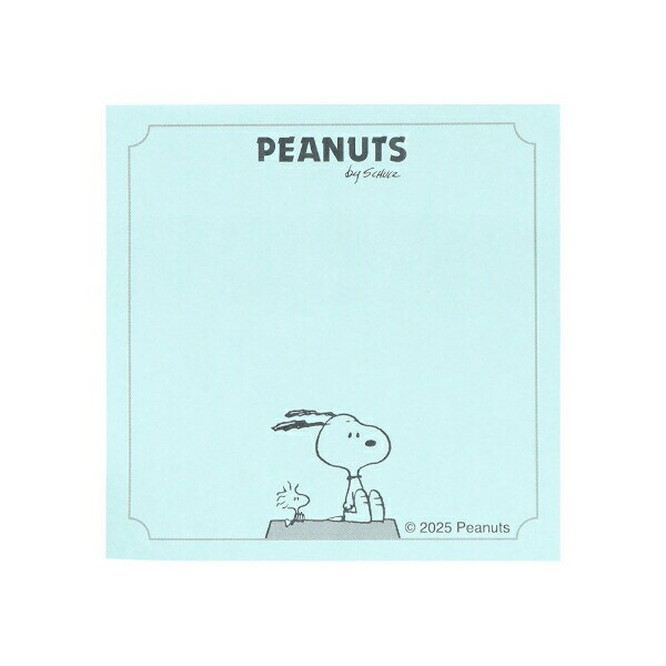 スヌーピー 付箋メモ5Ｃ NLC 文具 日本製 SNOOPY