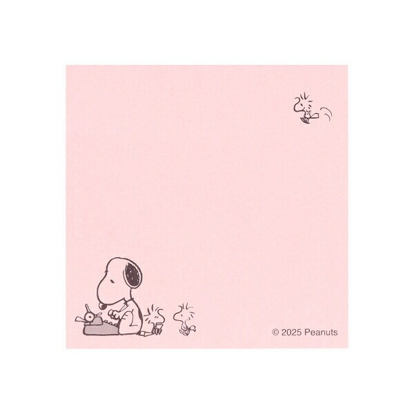 スヌーピー 付箋メモ5Ｃ NLC 文具 日本製 SNOOPY