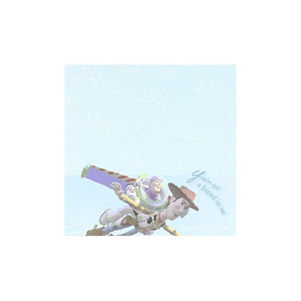 ディズニー トイストーリー 30th スクエアメモ シーン 文具 日本製 Disney