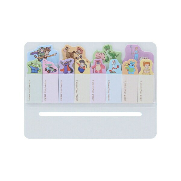 ディズニー トイストーリー 30th ダイカット付箋スリム 集合 文具 日本製 Disney