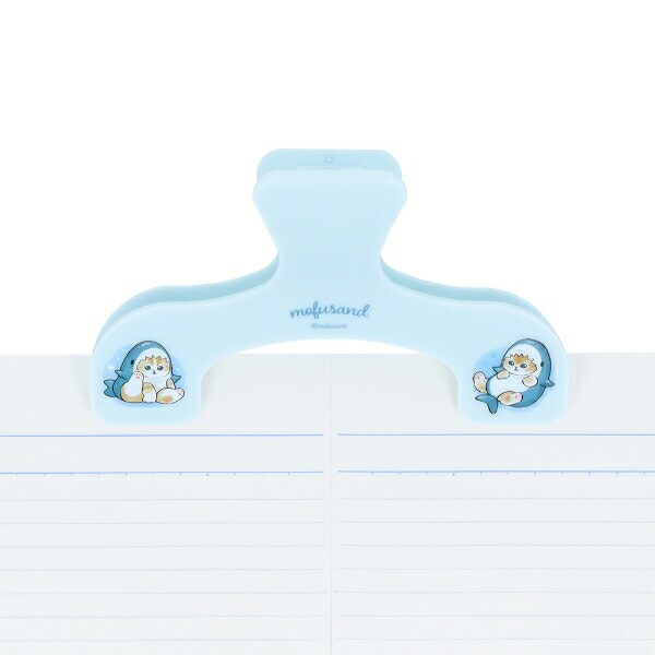 モフサンド サメにゃん ウカンムリクリップ 文具 mofusand