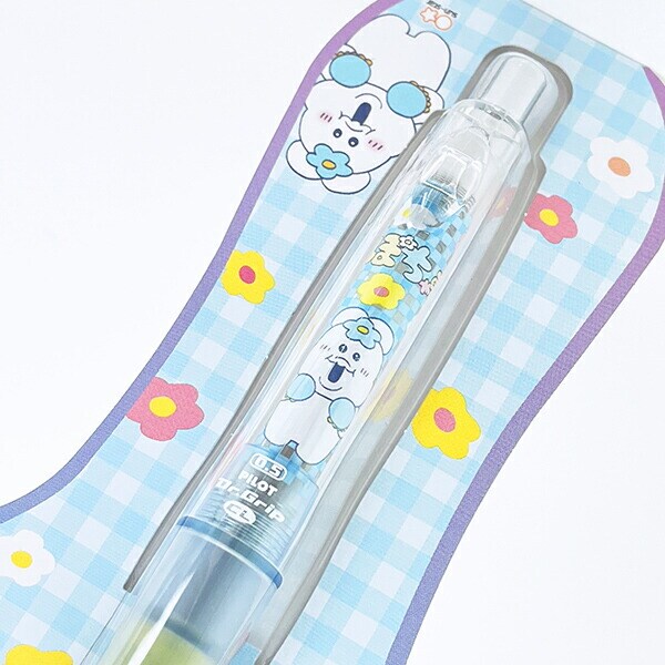 んぽちゃむ Dr.Grip シャープペンシル ブルー 文具 日本製