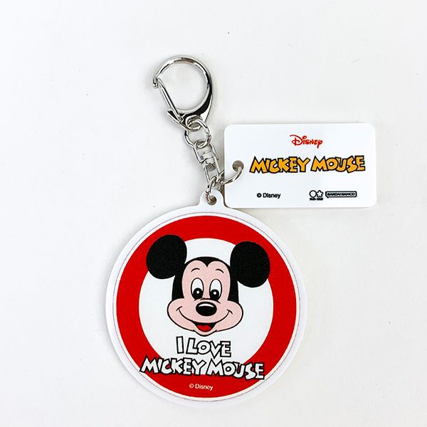 ディズニー ミッキー アクリルキーホルダー レトロアートコレクション(A) キーホルダー  Disney