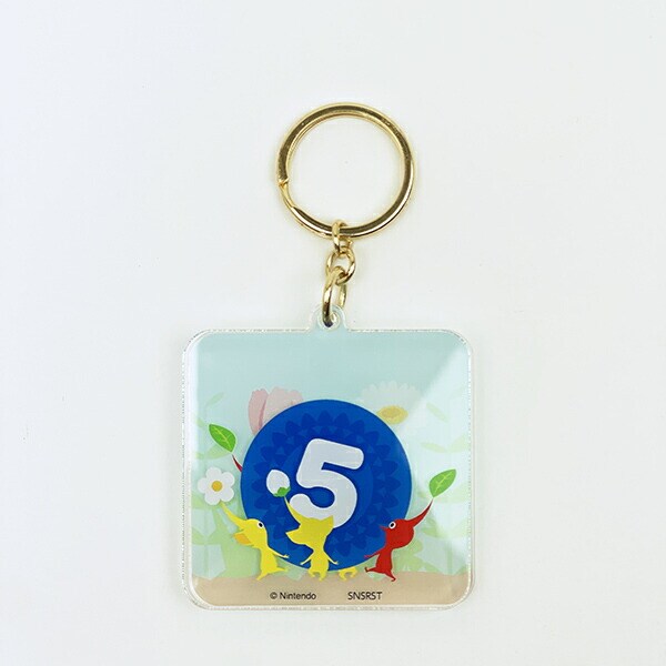 ピクミン レイヤーアクリルキーホルダー あさ 日本製