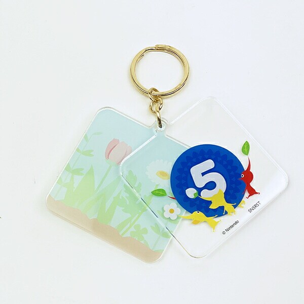 ピクミン レイヤーアクリルキーホルダー あさ 日本製