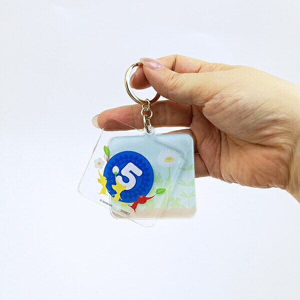 ピクミン レイヤーアクリルキーホルダー あさ 日本製