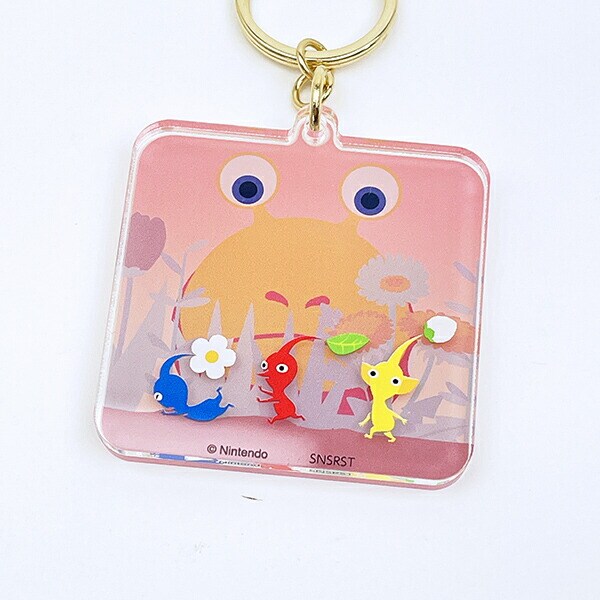 ピクミン レイヤーアクリルキーホルダー ゆうぐれ 日本製