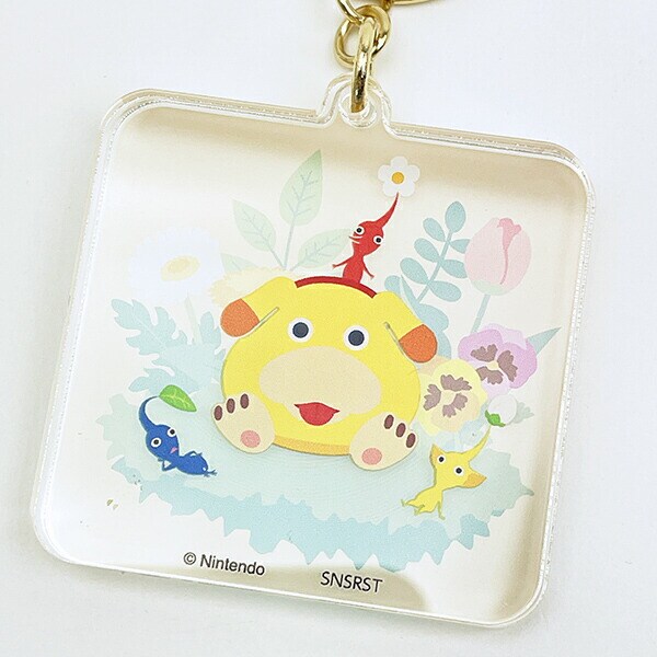 ピクミン レイヤーアクリルキーホルダー あつまれ 日本製