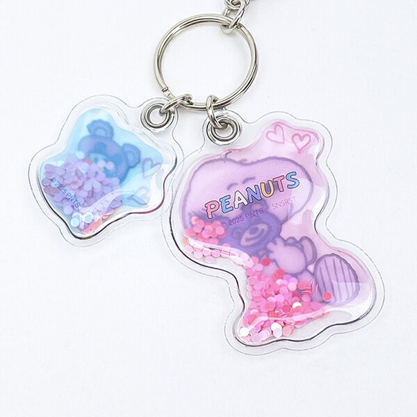 スヌーピー 2連エアキーホルダー （パステル） SNOOPY