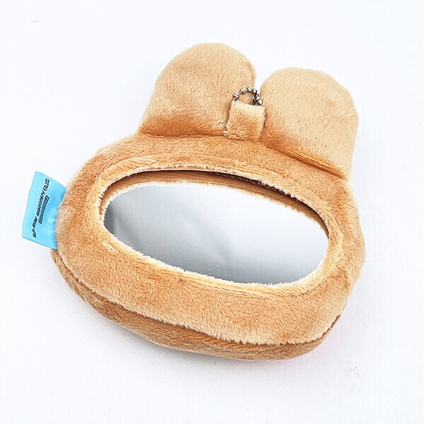 おぱんちゅうさぎ ぬいぐるみミラーキーホルダー ひやけ