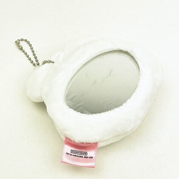 んぽちゃむ ぬいぐるみミラーキーホルダー