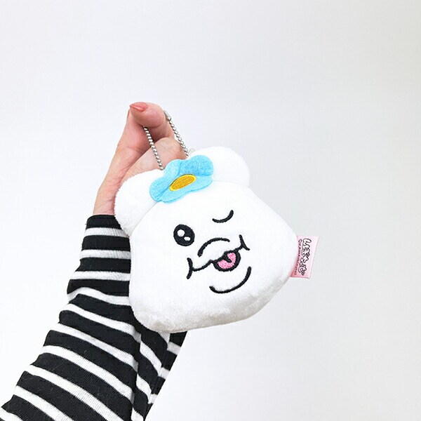 んぽちゃむ ぬいぐるみミラーキーホルダー