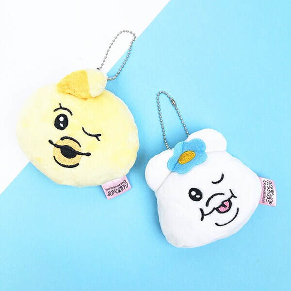んぽちゃむ きみまろ ぬいぐるみミラーキーホルダー