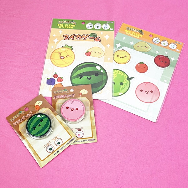 スイカゲーム ビッグクリアステッカー(A) 文具 シール