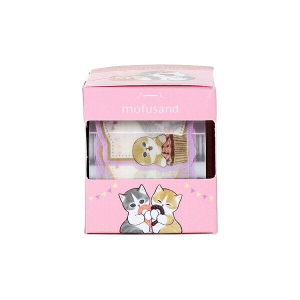 モフサンド ロールデコレーションシール ラベル 文具 mofusand
