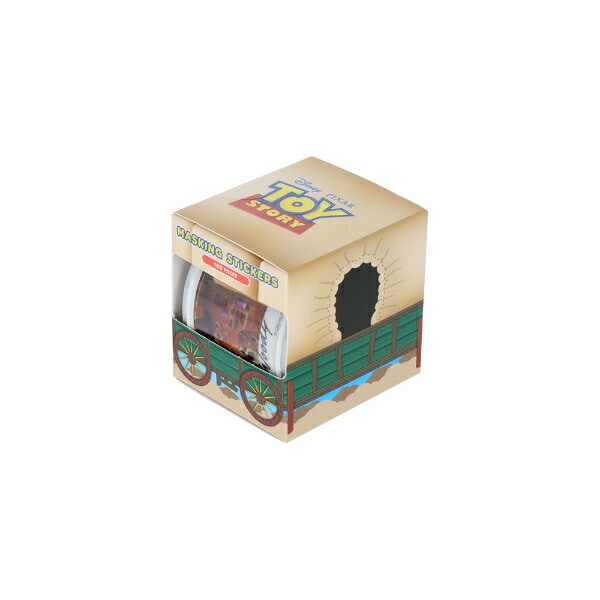 ディズニー トイストーリー 30th ボックス入マスキングシール シーン 文具 Disney