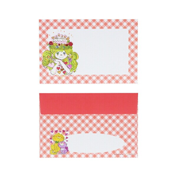 水森亜土 8柄レターセット(ピンク) 文具 日本製 亜土ちゃん