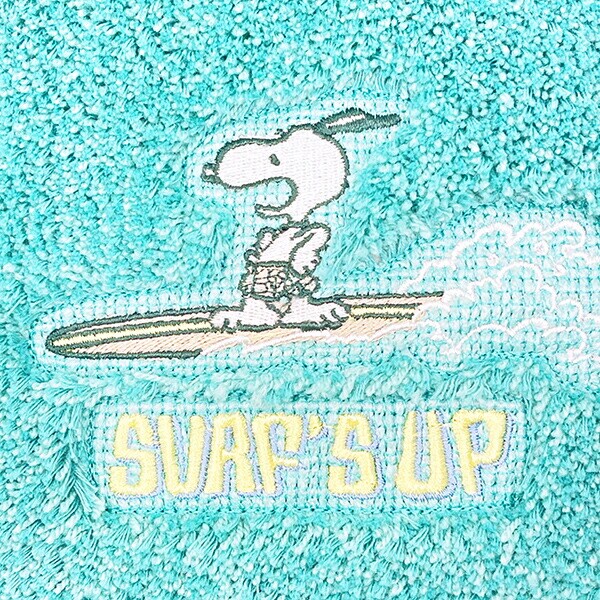 スヌーピー マルチマット サーフ ターコイズブルー ルームマット SNOOPY
