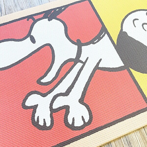 スヌーピー パストスヌーピー ロングマット(45×240cm) PEANUTS 75th SNOOPY