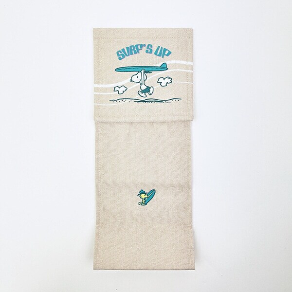 スヌーピー ペーパーホルダーカバー サーフ ベージュ SNOOPY