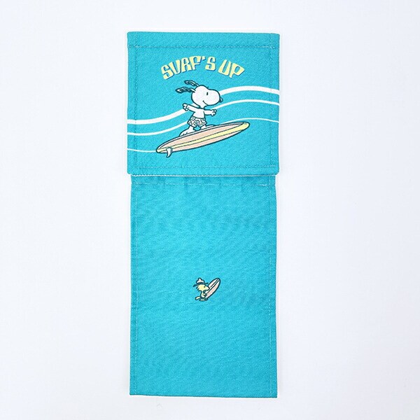 スヌーピー ペーパーホルダーカバー サーフ ターコイズブルー SNOOPY
