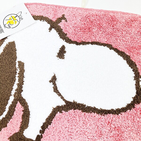 スヌーピー マルチマット ピンク PEANUTS 75th SNOOPY