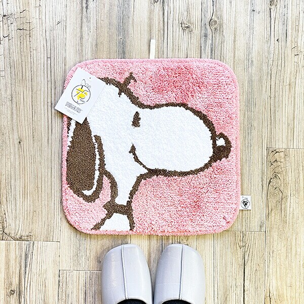 スヌーピー マルチマット ピンク PEANUTS 75th SNOOPY