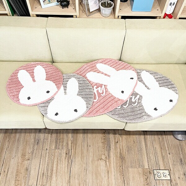 ミッフィー miffy アクセントマット ピンク プリーマミッフィー インテリア用品