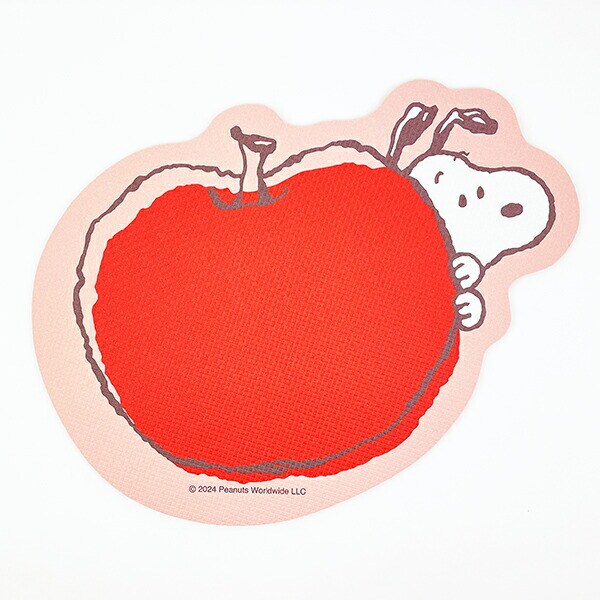 スヌーピー PVCフリーマット (アップル) SNOOPY
