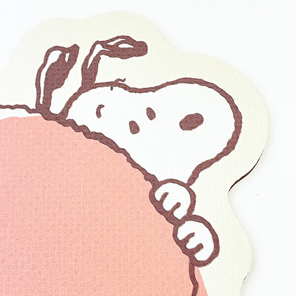 スヌーピー ＰＶＣフリーマット (ピーチ) SNOOPY