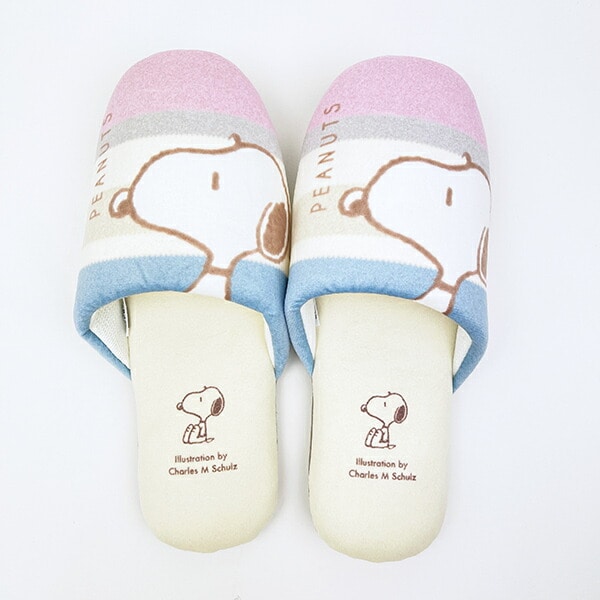 スヌーピー スリッパ くすみパステル ピンク キッチン SNOOPY