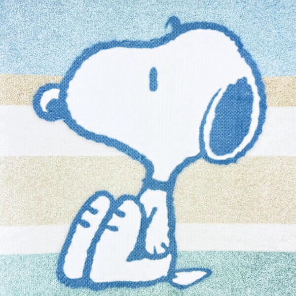 スヌーピー ロングマット【240cm】 くすみパステル ブルー SNOOPY