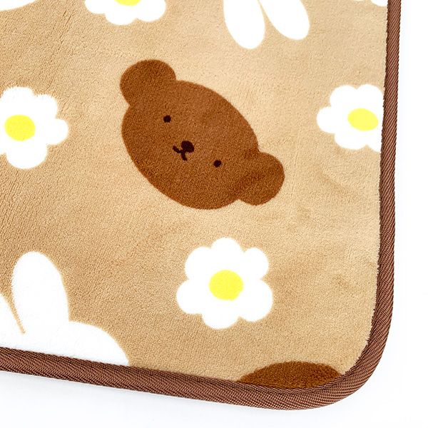 ミッフィー miffy ロングマット （ミッフィー＆ボリス＆お花） キッチン ベージュ