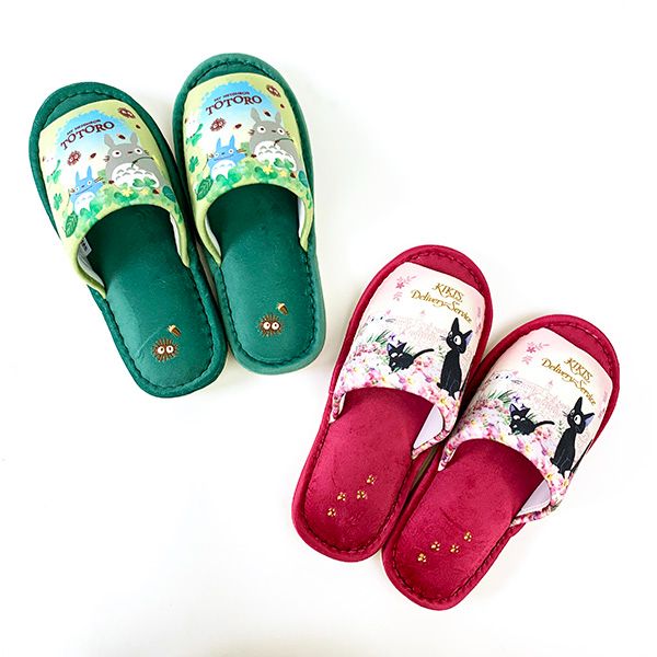 スタジオジブリ となりのトトロ  スリッパ＜1＞ＧＲ アオゾラドングリ トイレスリッパ グリーン  丸洗いOK！