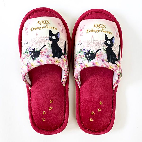 スタジオジブリ 魔女の宅急便 ジジ スリッパ<1>PK トワイライトジジ トイレスリッパ ピンク 丸洗いOK!