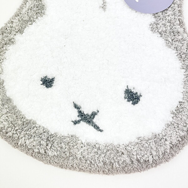 ミッフィー miffy フリーマット (グレー)