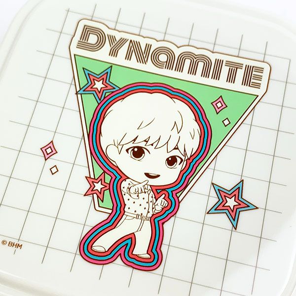 Tiny TAN タイニータン Jin柄 シール容器 2Pセット 保存容器 ランチ 学校 オフィス キッチン