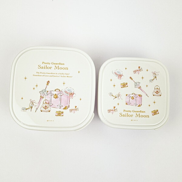 美少女戦士セーラームーン The 30th Anniversary シール容器2Pセット ランチ 日本製
