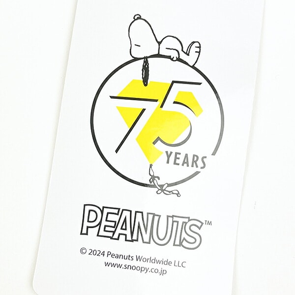 スヌーピー PEANUTS 75th ランチバッグ (ピンク) トートバッグ SNOOPY