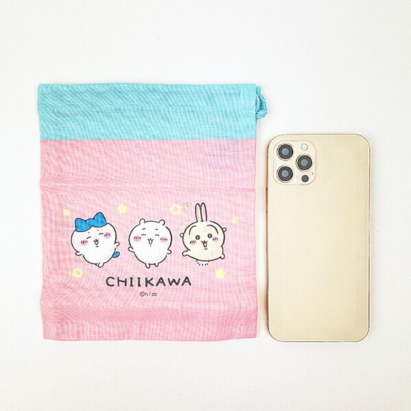 ちいかわ ダンス カップ袋 キッズ ランチ 日本製