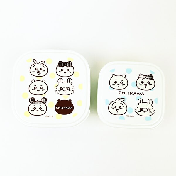 ちいかわ シール容器セット ランチ 日本製