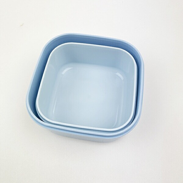 モフサンド mofusand シール容器2Pセット ブルー ランチ 日本製