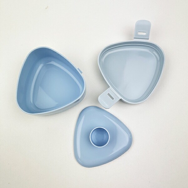 モフサンド mofusand おにぎりケース ブルー ランチ 日本製