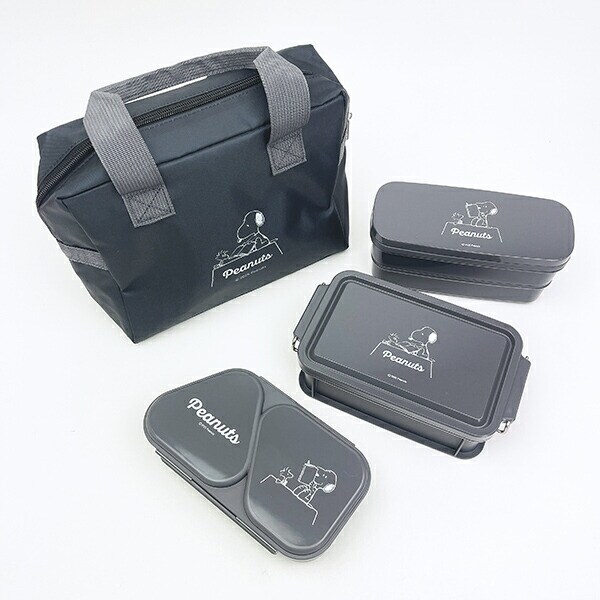 スヌーピー 丸洗いできるランチバッグ SNOOPY